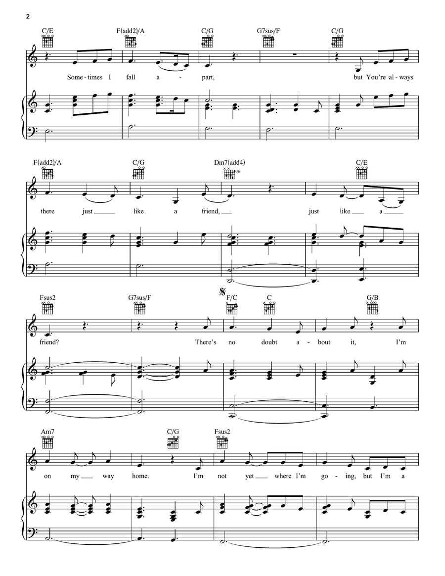 No Doubt About It No Doubt About It Piano, Vocal, Guitar scores gallery preview page 2