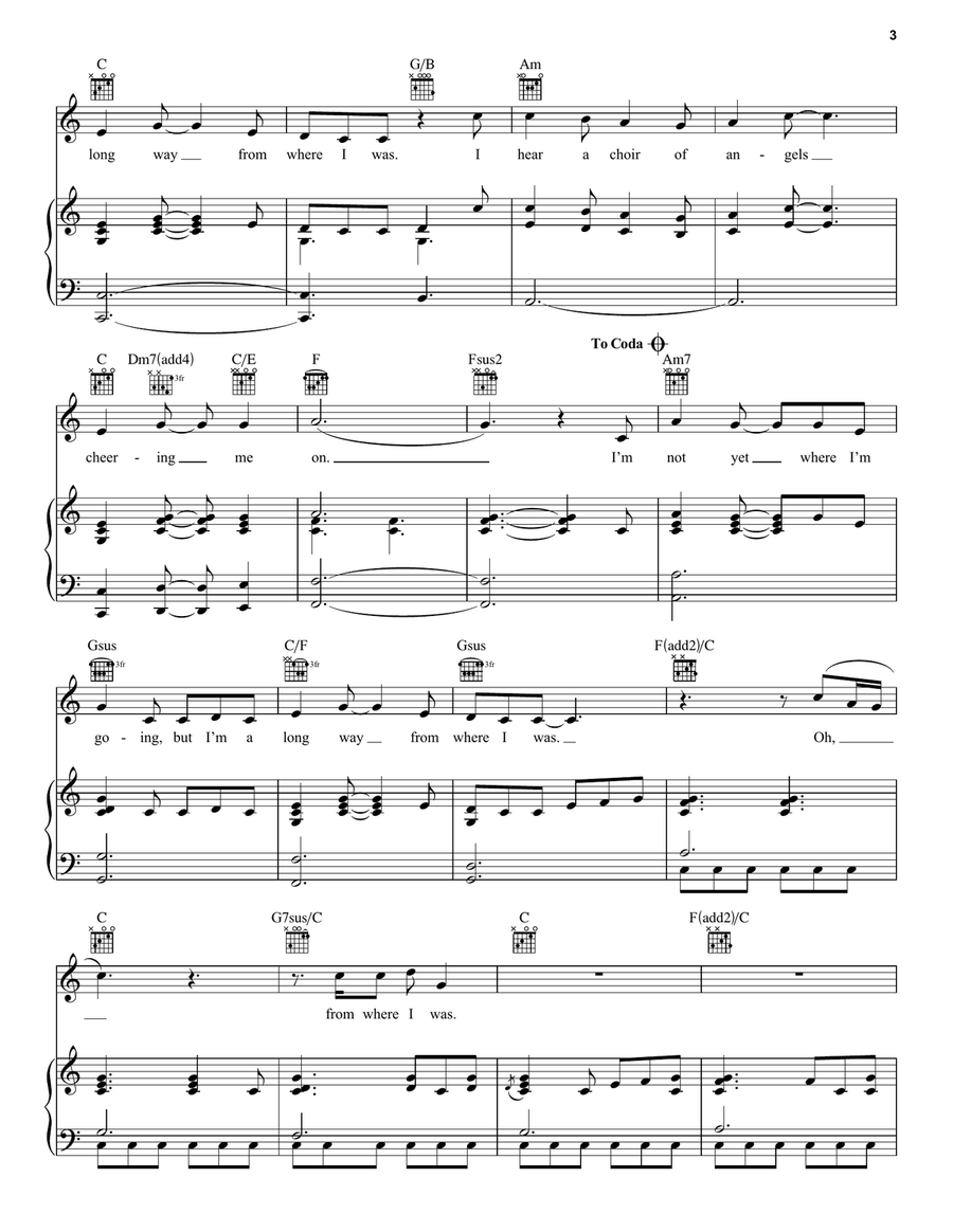 No Doubt About It No Doubt About It Piano, Vocal, Guitar scores gallery preview page 3