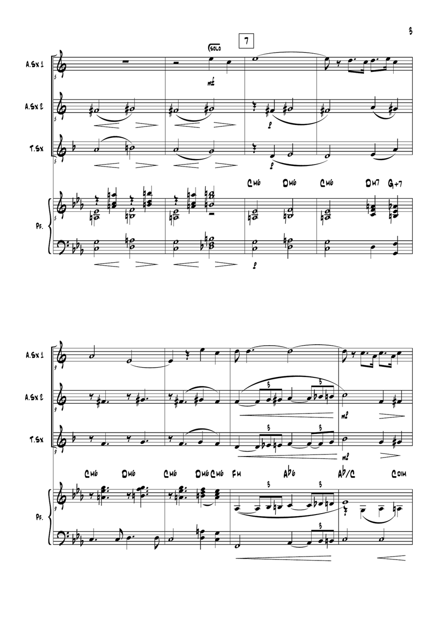 Summertime Small Ensemble scores gallery preview page 4