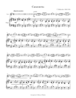 Canzonetta for Violin and Piano
