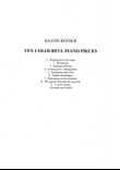 Ten colourful piano pieces