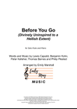 Before You Go