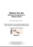 Before You Go