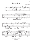Blue Rag - Piano Solo