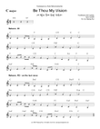 Be Thou My Vision (Reharmonization Lead Sheet) 내 맘의 주여 소망 되소서