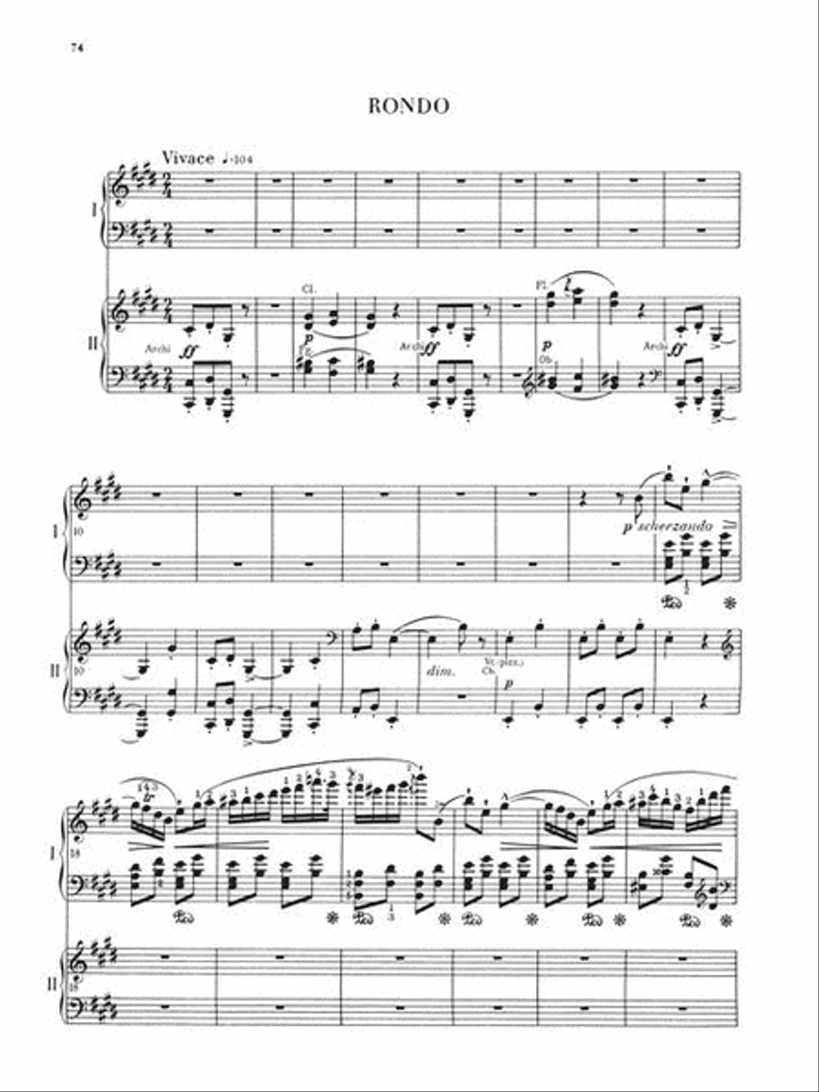 Concertos Concertos Piano Solo scores gallery preview page 5