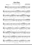 Adon Olam Do-Re-Mi (from The Sound of Music), for solo voice and guitar