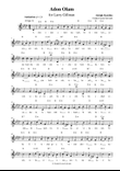 Adon Olam Adolph Katchko, for solo voice and guitar