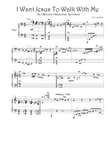 I Want Jesus To Walk With Me- Jazz Piano
