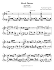 Greek Dances for the Piano - 1. Ballos (Dance)