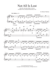 Not All Is Lost - original piano solo (New Age)