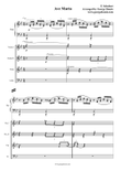 Ave Maria, F.Schubert (string quartet - harp)