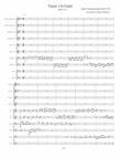 Fugue a la Gigue arr. for Double Brass Quintet