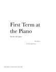 First Term at the Piano (for piano solo)