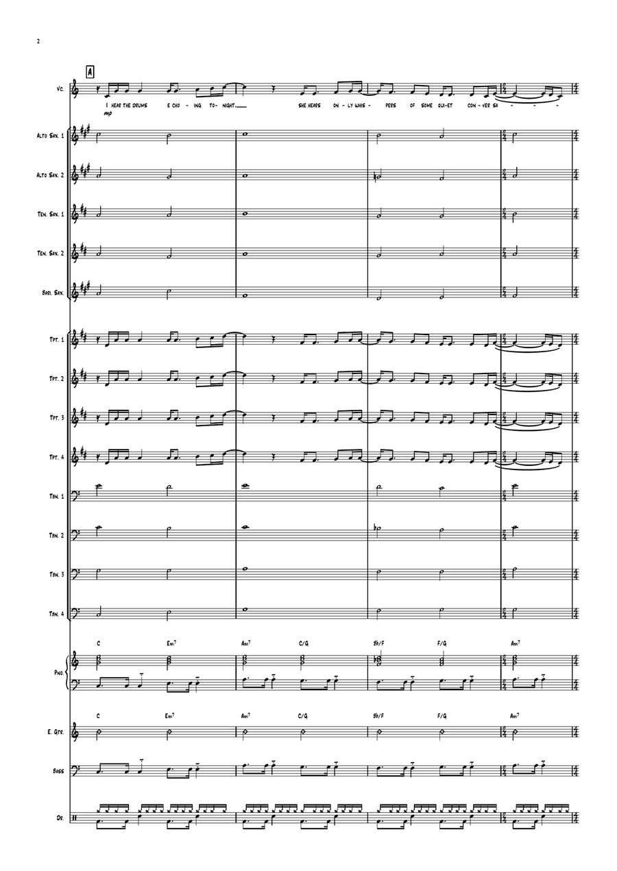 Africa Africa Jazz Ensemble scores gallery preview page 2
