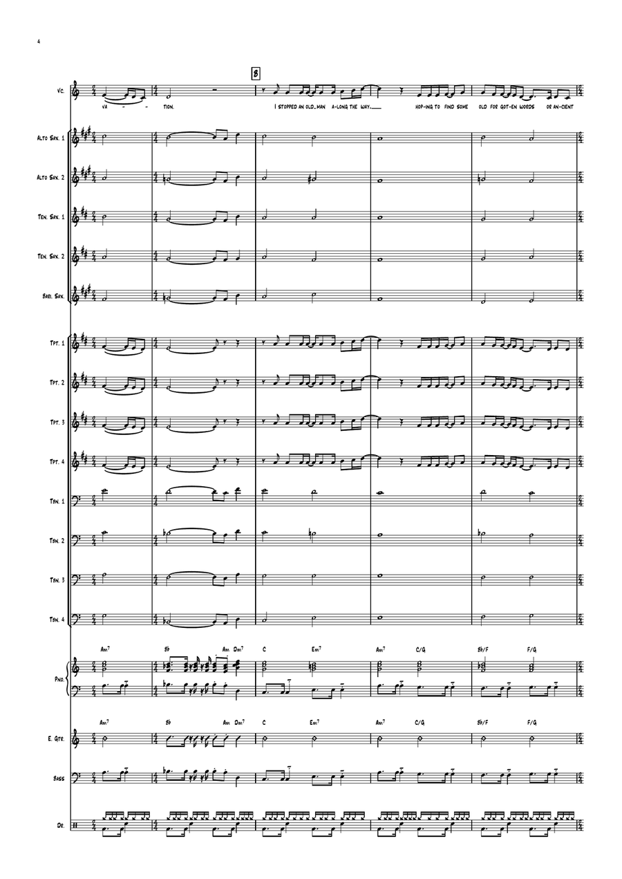Africa Africa Jazz Ensemble scores gallery preview page 4