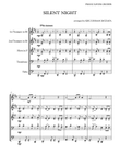 Franz Xaver Gruber. SILENT NIGHT -brass quintet- arrenged by KHUUSHAAN BATZAYA