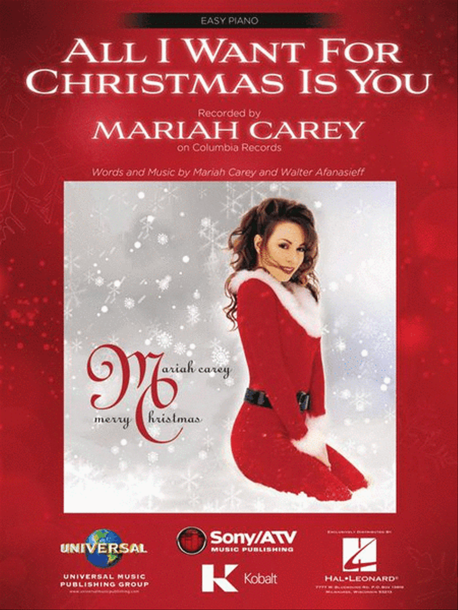 All I Want for Christmas Is You Easy Piano scores gallery preview page 2