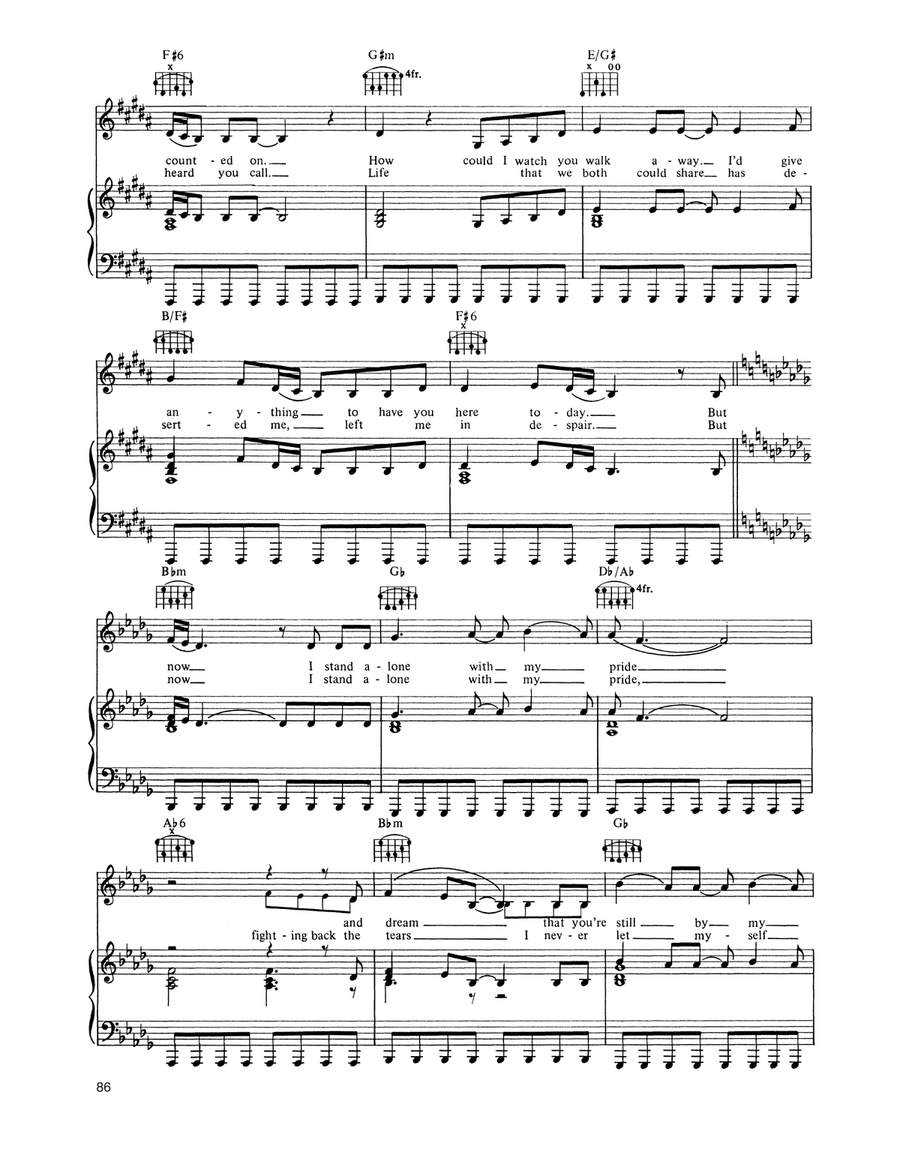 That Was Yesterday That Was Yesterday Piano, Vocal, Guitar scores gallery preview page 3