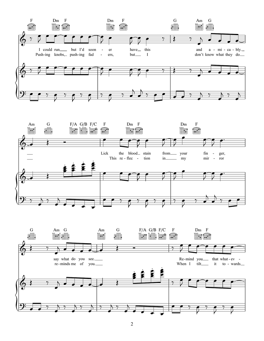Ready For The Weekend Ready For The Weekend Piano, Vocal, Guitar scores gallery preview page 2