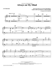 Always on My Mind (arr. Ed Lojeski) - Synthesizer