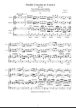 Vivaldi - Double Concerto in A minor RV 523 for Two Violins and Cembalo or Piano