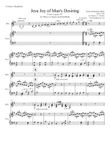 Jesu Joy of Man's Desiring for Piano or Organ and 2 octave handbells - Score Only
