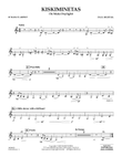 Kiskiminetas (To Make Daylight) - Bb Bass Clarinet