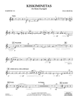 Kiskiminetas (To Make Daylight) - Baritone T.C.