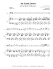 He Came Down (with "Go Tell It On The Mountain") (Cello solo and Piano) mini preview