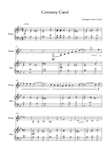 Coventry Carol (Piano Violin)
