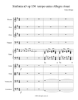 Op 150 Sinfonia n 3 Tempo unico Allegro Assai