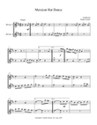 Mexican Hat Dance (Bb instrument duet, parts only) mini preview