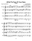 All Hail The Power Of Jesus' Name (Brass Quintet) 