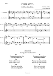 PEIXE VIVO - Brasilian folksong