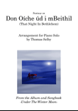 That Night In Bethlehem (Don Oíche Úd I mBeithil)