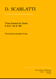 Three Sonatas for Guitar (K.8, K.132, K.402)