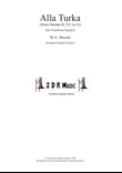 Alla Turka (Turkish March) for Trombone Quartet mini preview