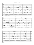 Sleigh Ride from 3 German Dances, K. 605 for Brass Quintet Brass Quintet scores gallery preview page 3