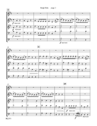 Sleigh Ride from 3 German Dances, K. 605 for Brass Quintet Brass Quintet scores gallery preview page 4