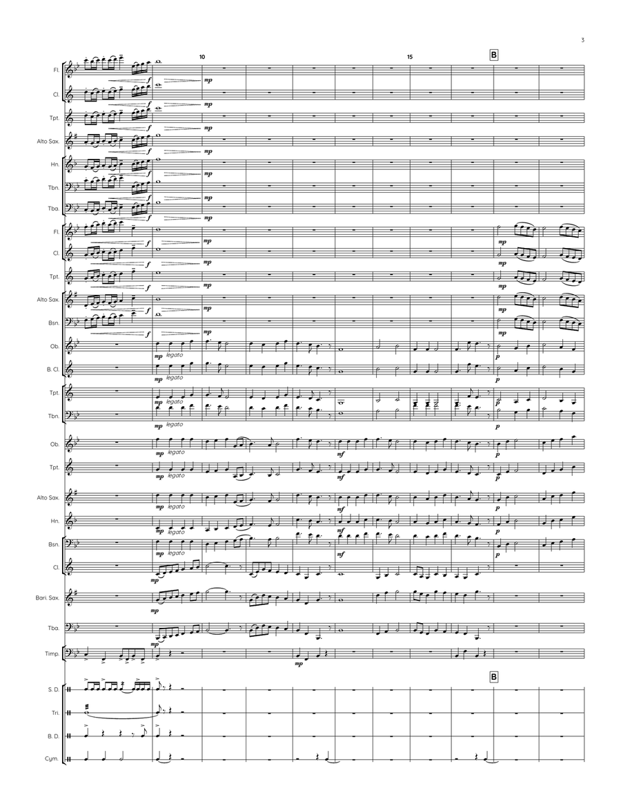 CHRISTMAS CELEBRATION with Flex-Scoring Concert Band scores gallery preview page 3