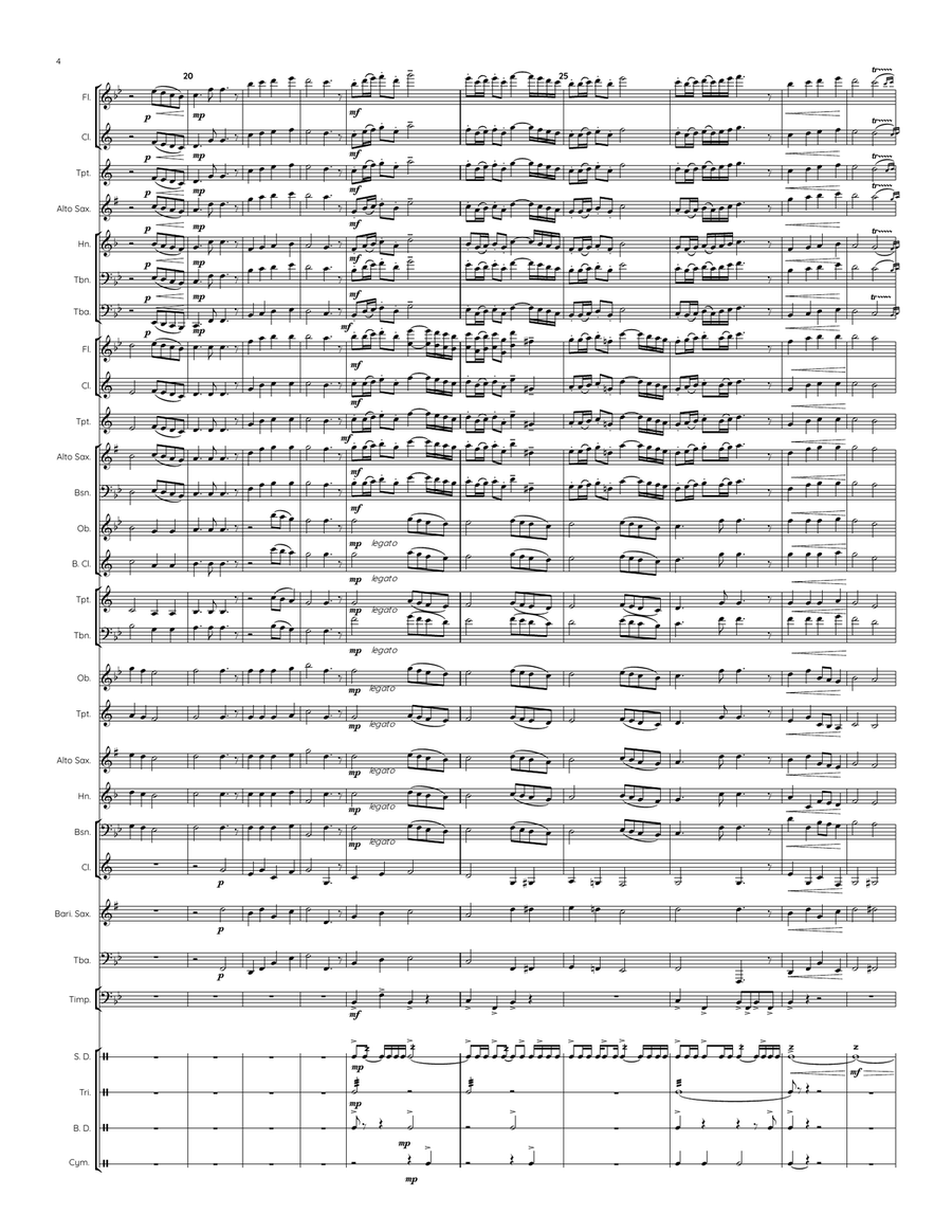 CHRISTMAS CELEBRATION with Flex-Scoring Concert Band scores gallery preview page 4
