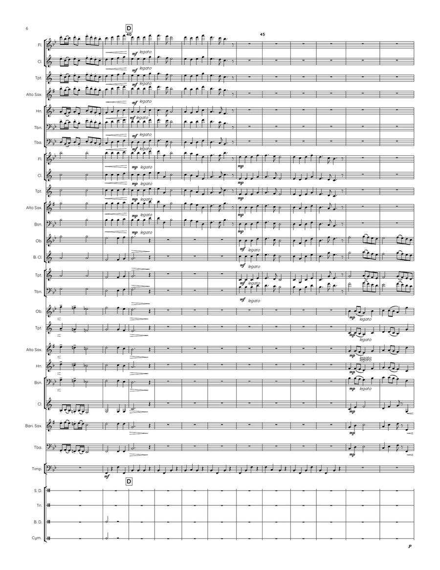 CHRISTMAS CELEBRATION with Flex-Scoring Concert Band scores gallery preview page 6