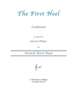 The First Noel for French Horn Duet