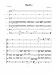 Lagrimas.General i els parts per l'orquestra de corda