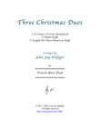 Three Christmas Duos for French Horns