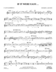 If It Were Easy... - Eb Alto Saxophone 1 mini preview