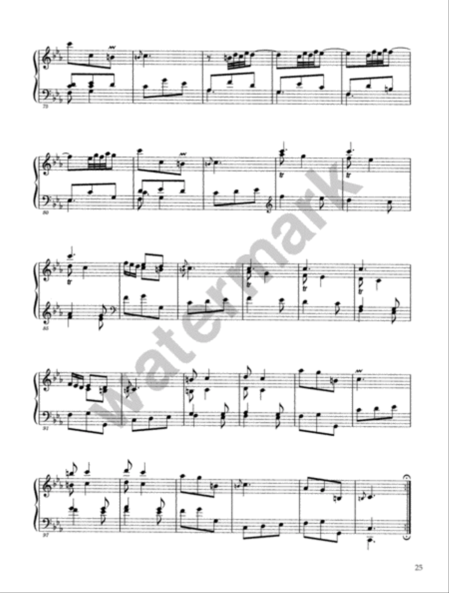 Domenico Scarlatti -- Ninety Sonatas in Three Volumes, Volume II Piano Solo scores gallery preview page 6