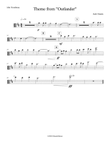 Skye Boat Song for Trombone Choir