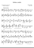 Antonio Caldara - Sebben crudele (for solo classical guitar)